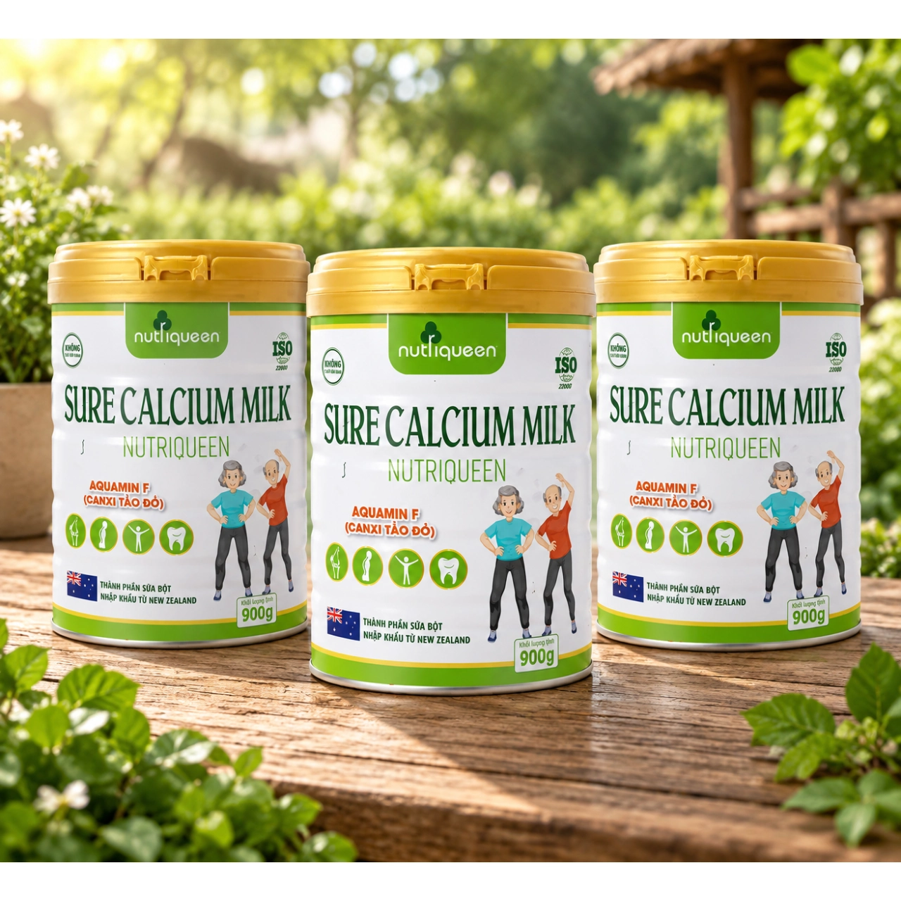 SỮA SURE CALCIUM MILK NUTRIQUEEN 900G